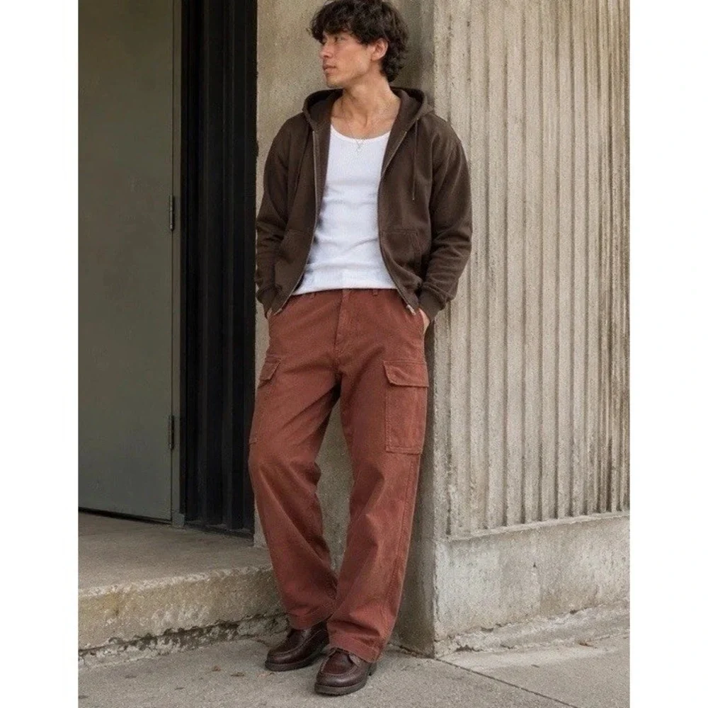 Levi's XX Cargo Taper Jeans Mens 30x32‎ Brown Cotton Stretch  Utility Streetwear